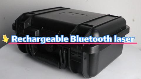 Rechargeable Bluetooth animation laser