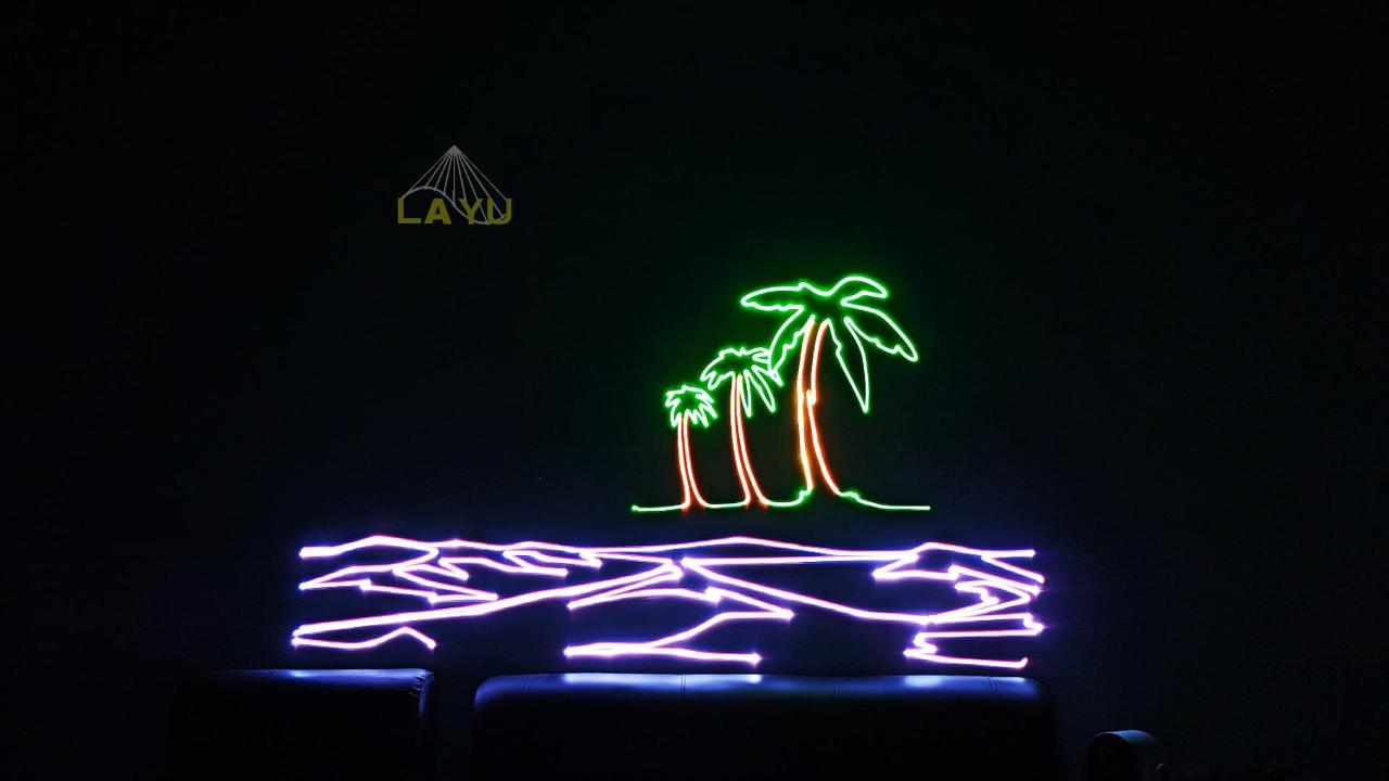 Immersive light show